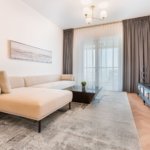 elegant neutral living room interior